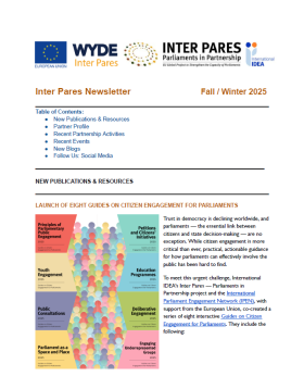 Inter Pares Newsletter: Fall 2025